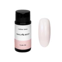 Base Nail Best Nude Rubber №06, 30 g / нюдовая каучуковая камуфлирующая база