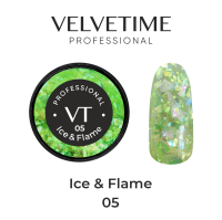 VELVET Декоративный гель Ice and Flame 05 (6g)