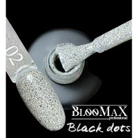 (В)Гель лак BlooMaX Black Dots 02, 8 мл