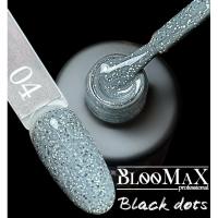 (В)Гель лак BlooMaX Black Dots 04, 8 мл