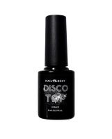 Nail Best Top Disco 8g/топ с шиммером без липкого слоя