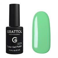 Гель-лак Grattol Color Gel Polish - тон №057 Mint 9 мл.