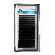 Чёрные ресницы Be Perfect Black 16 линий (D/0,07/11)