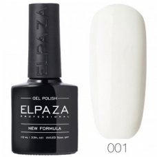Гель-лак ELPAZA 001 (белый)(10ml)