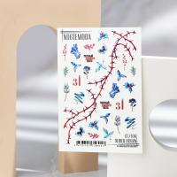 Наклейки для ногтей NOGTEMODA MERRY CHRISTMAS SLIDER DESIGN CF 106