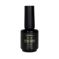 Top Coat "Extra Shine" Nail Best, 15 g / универсальный топ без липкого слоя