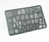 Пластина для стемпинга Lesly 9,5x14,5cm Factura 2