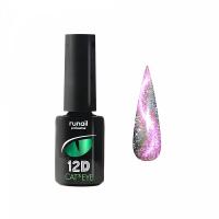 (В)Гель-лак Cat's eye 12D светоотражающий, 6 мл №6618