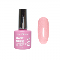 LUX Base Nail Best Nude Rossy S, 15 g / нюдовая камуфлирующая база c шиммером
