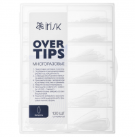 Формы многоразовые с разметкой в боксе Over Tips Миндаль, 120шт