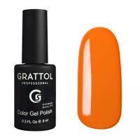 Гель-лак Grattol Color Gel Polish - тон №028 Tangerin 9 мл.