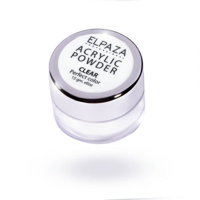 ELPAZA Акриловая пудра Clear 15 гр.