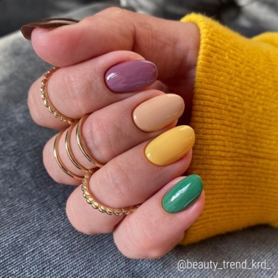 IVA nails Гель-лак Tweed №3