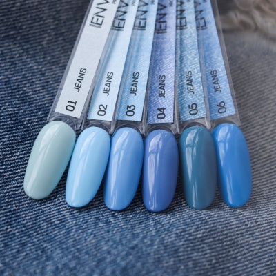 ENVY, Гель лак, Jeans 01 (10ml)