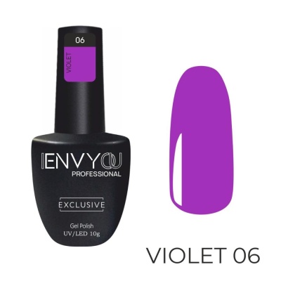 ENVY, Гель лак, Violet 06 (10ml)
